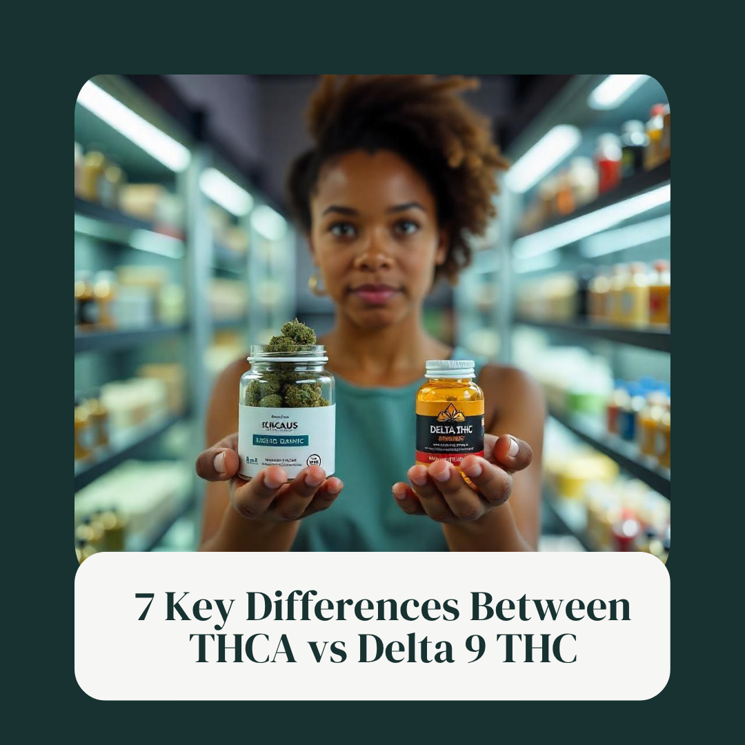 7 Key Differences Between THCA vs Delta 9 THC