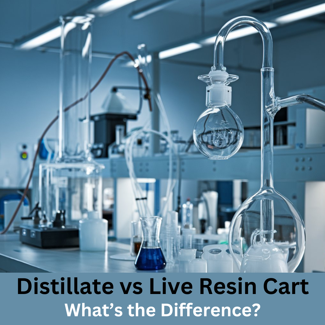 Distillate vs Live Resin Carts: Potency, Flavour, Price & Which One Is Right for You [2026]
