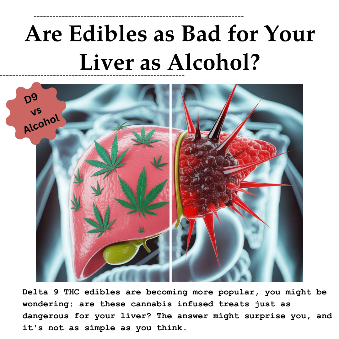 Are Edibles as Bad for Your Liver as Alcohol?