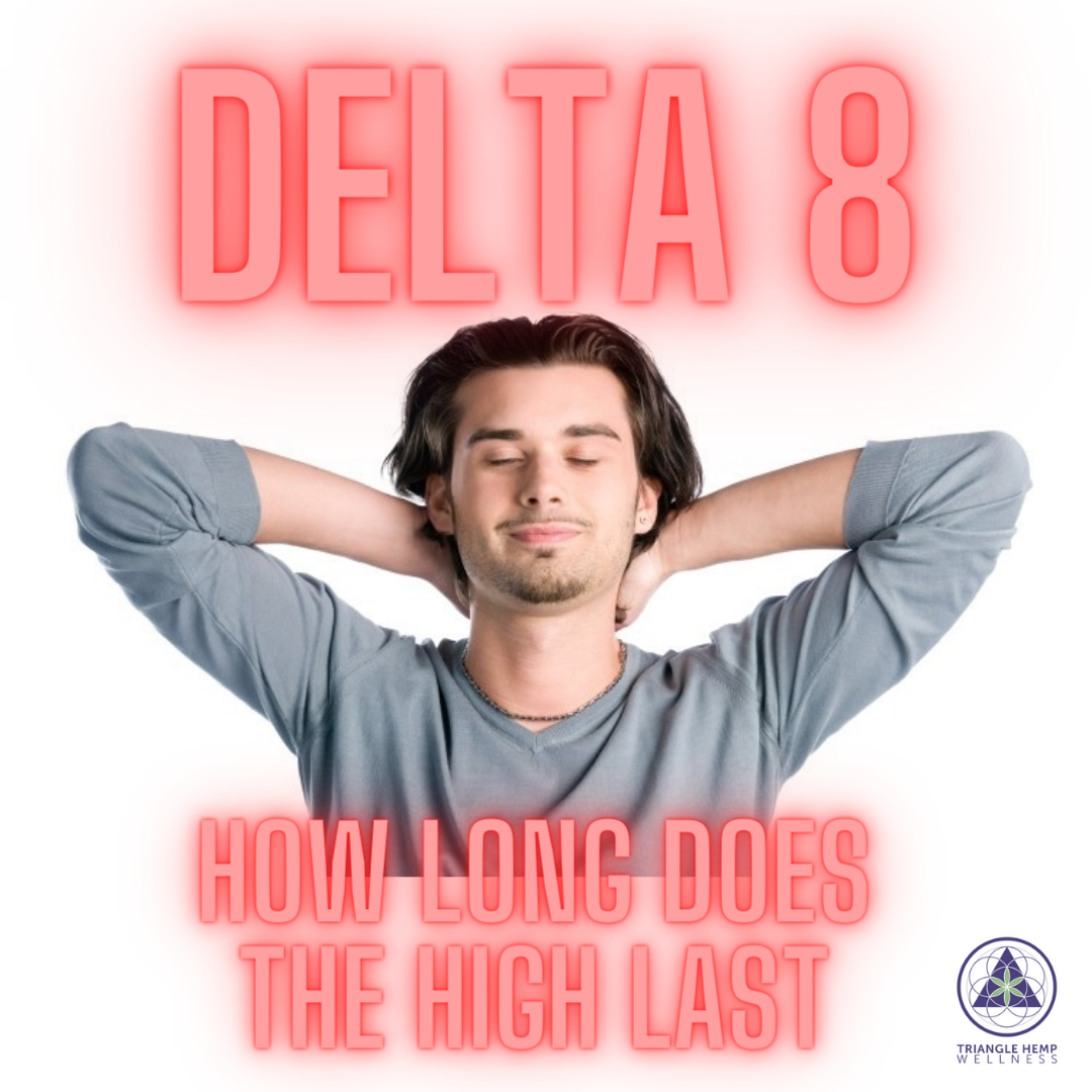 How long does delta 8 high last?