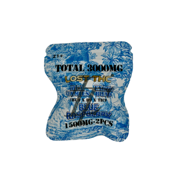 Lost THC Mini Gummies- 3000MG (2pc) - Triangle Hemp Wellness