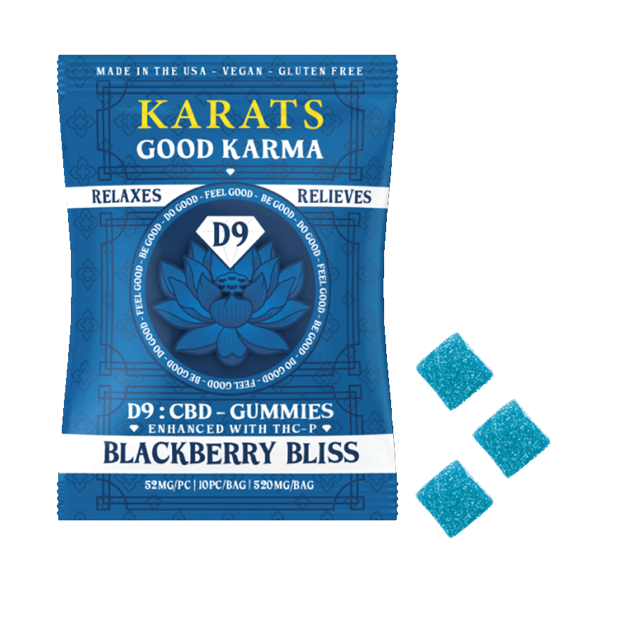 Karats Good Karma D9 + CBD Gummies 520mg - Triangle Hemp Wellness