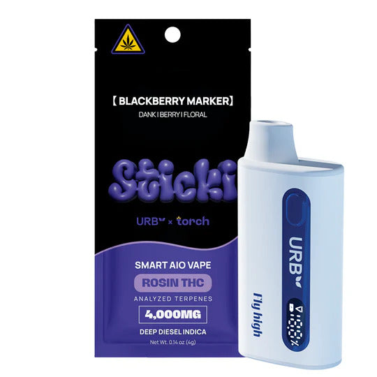 Sticki Smart AIO THC Rosin Vape 4G