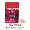 Live Rosin Delta 9 THC Gummies 15 mg each - 600 mg total Boost THC Gummies | Raspberry (Sativa)