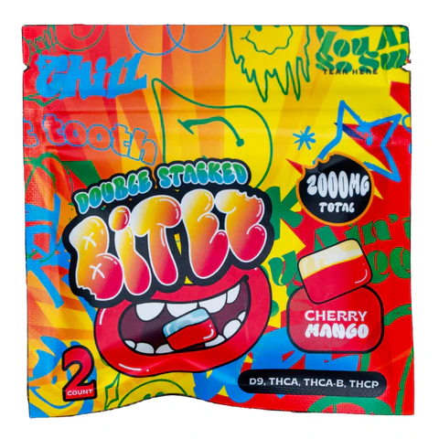 Ocho Extracts x Trip Drip x Sugar Double Stacked Bitez | (2ct) 2000mg - Triangle Hemp Wellness