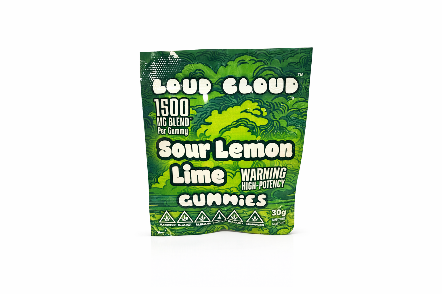 Loud Cloud 1500mg High Potency Gummies