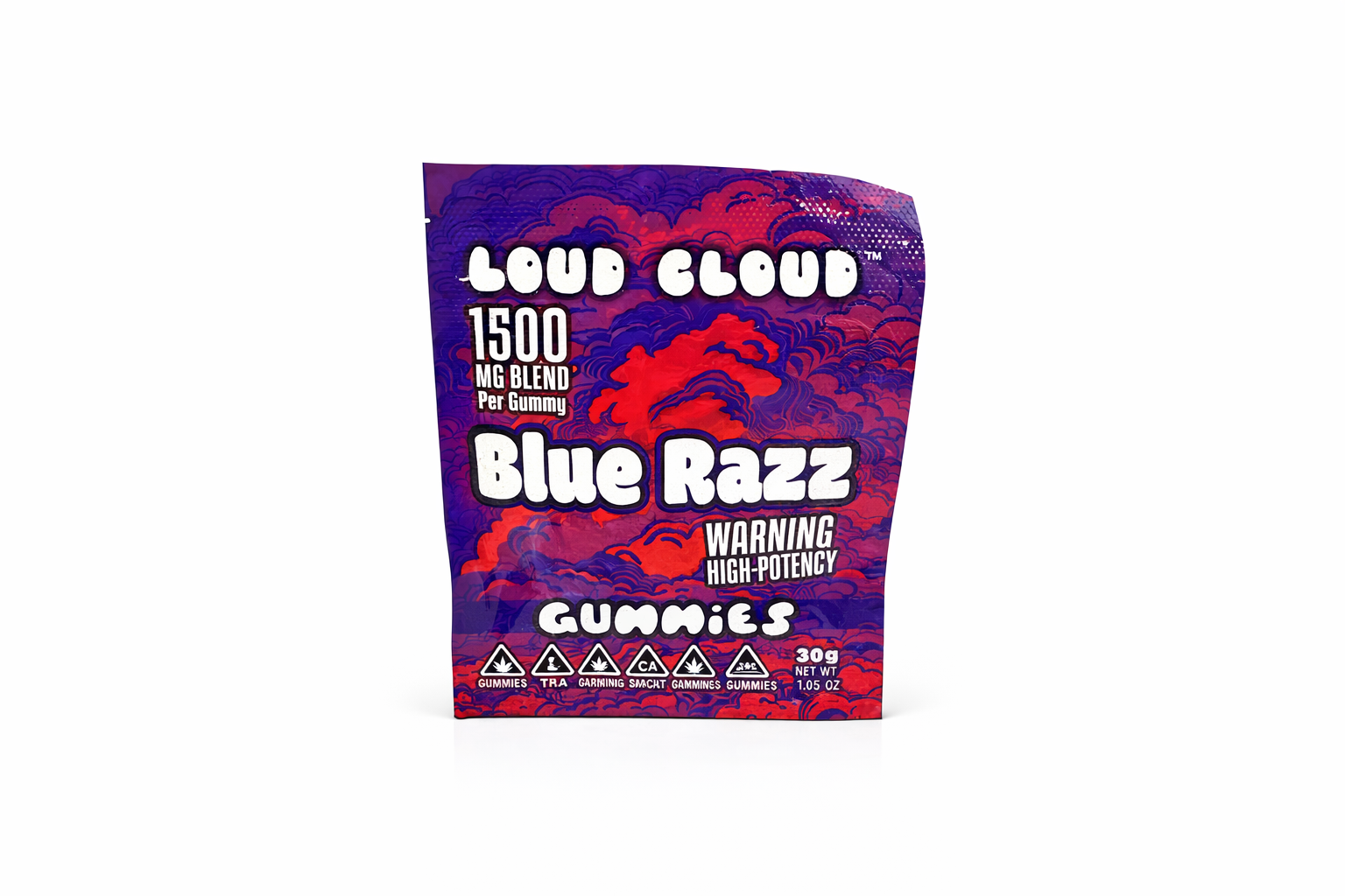 Loud Cloud 1500mg High Potency Gummies