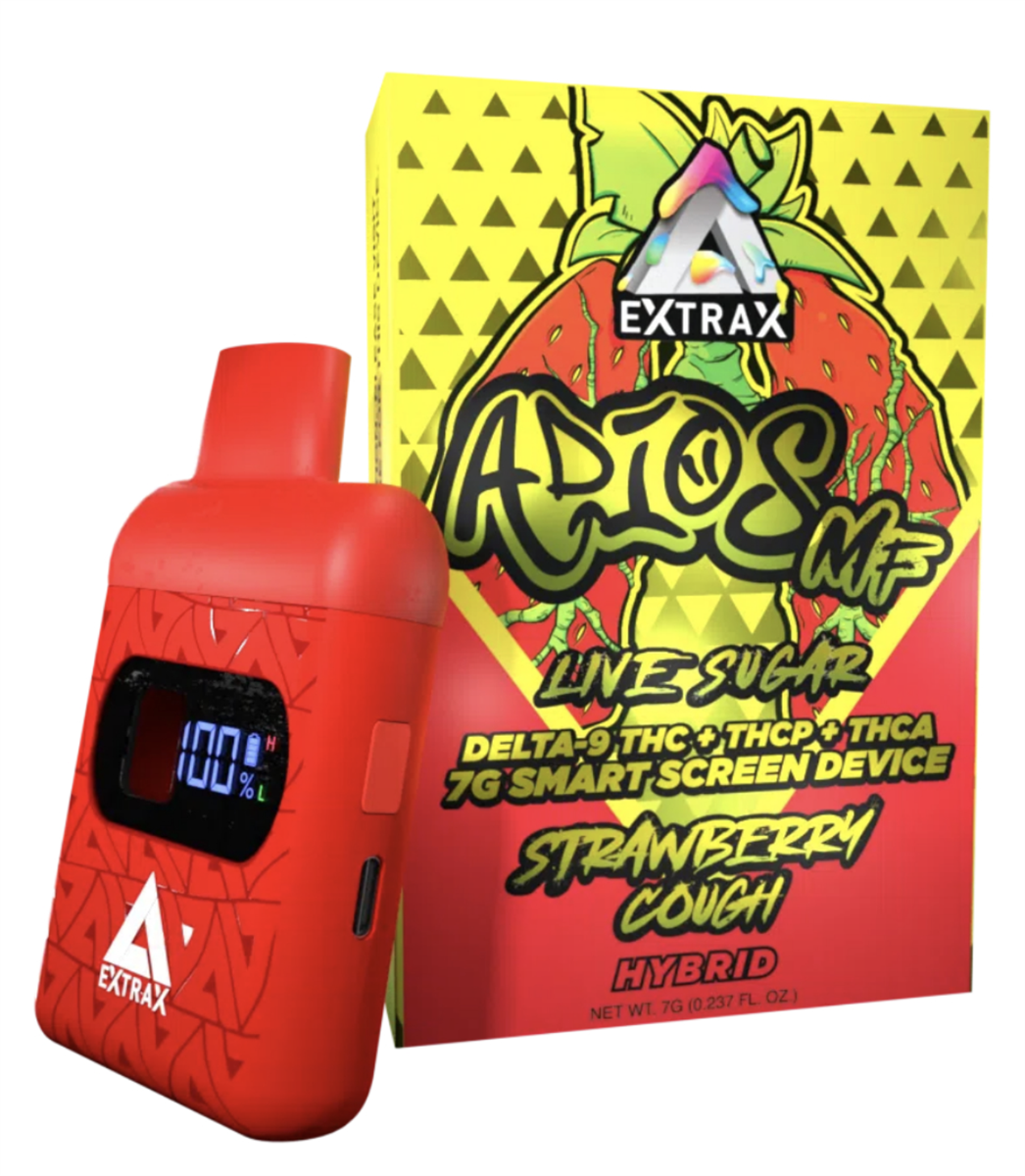 THCa Live Sugar 7G Disposable | Adios MF