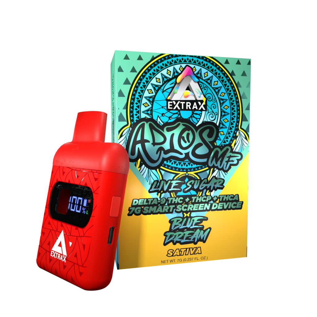 THCa Live Sugar 7G Disposable | Adios MF - Triangle Hemp Wellness