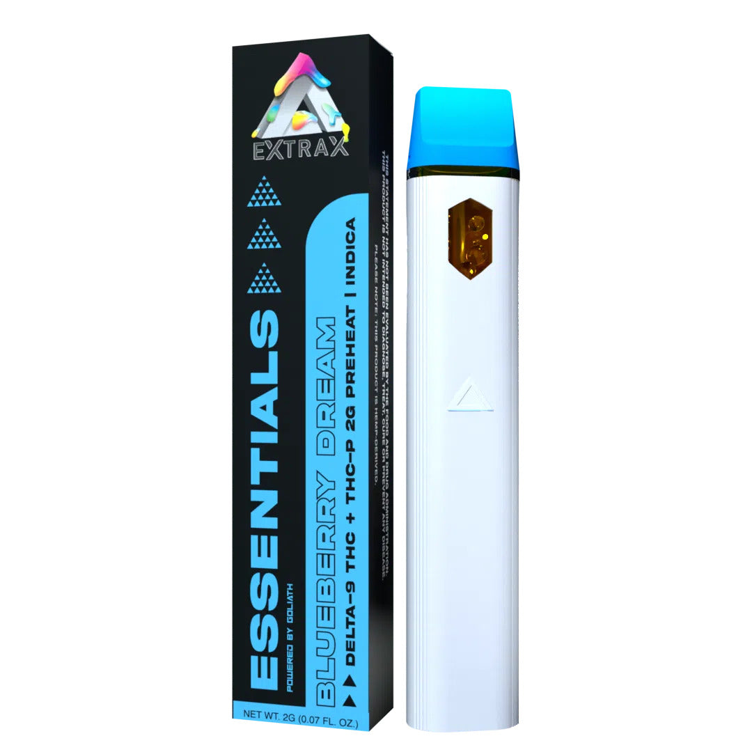 Extrax Essentials by Goliath | Delta-9 + THCP Preheat Device + Pod - Triangle Hemp Wellness