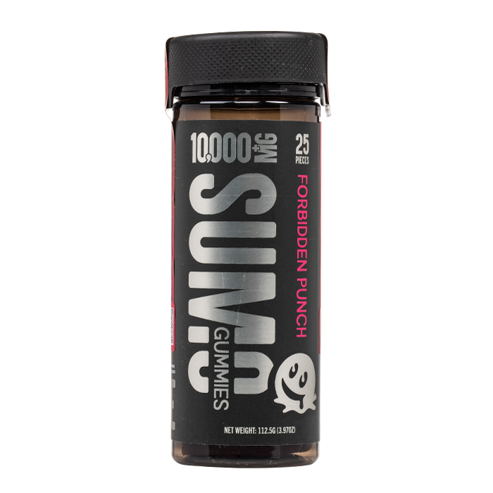Half Bak’d Sumo Gummies 420mg 25ct 10500mg – Forbidden Punch