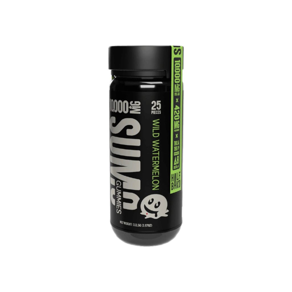 Half Bak’d Sumo Gummies 420mg 25ct 10500mg – Wild Watermelon