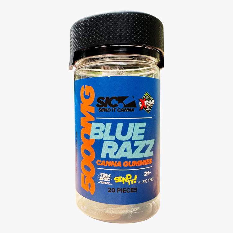 FULL SEND DELTA 8 GUMMIES 5000MG EXTREME - Triangle Hemp Wellness