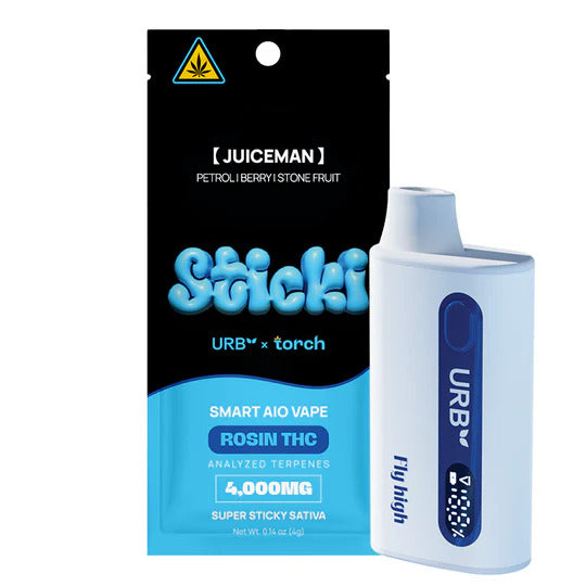 Sticki Smart AIO THC Rosin Vape 4G
