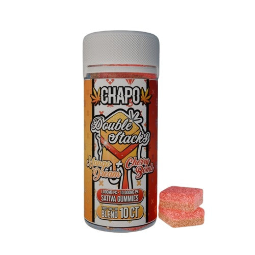Chapo Blanco Double Stacks 10000mg Gummies 10ct