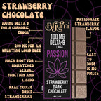 Bhumi Strawberry Maca Passion Dark Chocolate Bar Delta-9