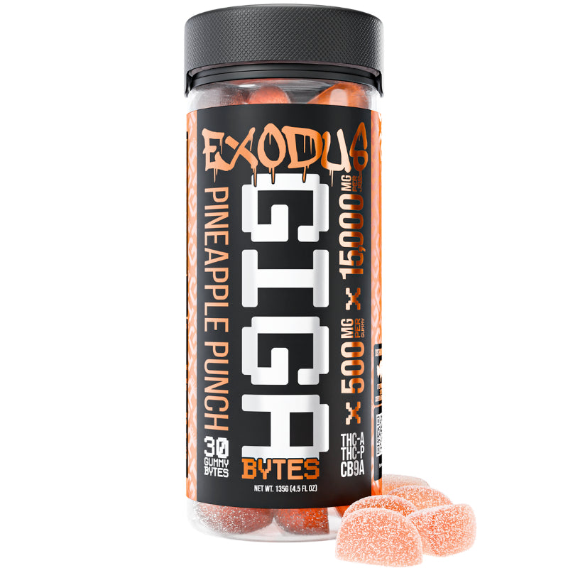 EXODUS GIGABYTES GUMMIES 15000MG - Triangle Hemp Wellness