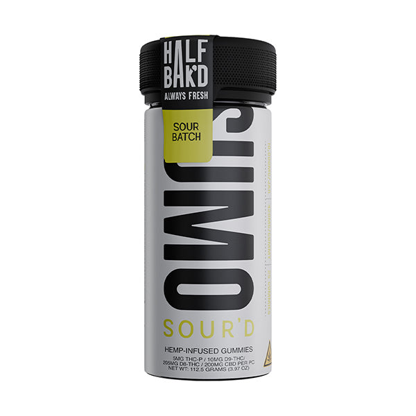 Half Bak’d Sumo Sour’d Gummies | 10000mg (25ct) - Triangle Hemp Wellness