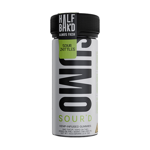 Half Bak’d Sumo Sour’d Gummies | 10000mg (25ct) - Triangle Hemp Wellness