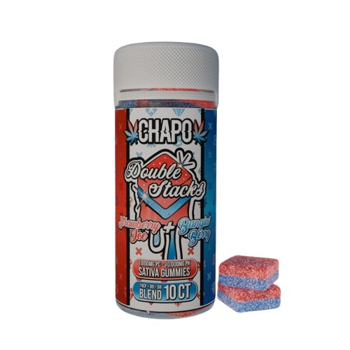 Chapo Blanco Double Stacks 10000mg Gummies 10ct