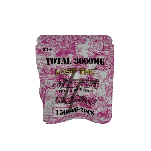 Lost THC Mini Gummies- 3000MG (2pc) - Triangle Hemp Wellness