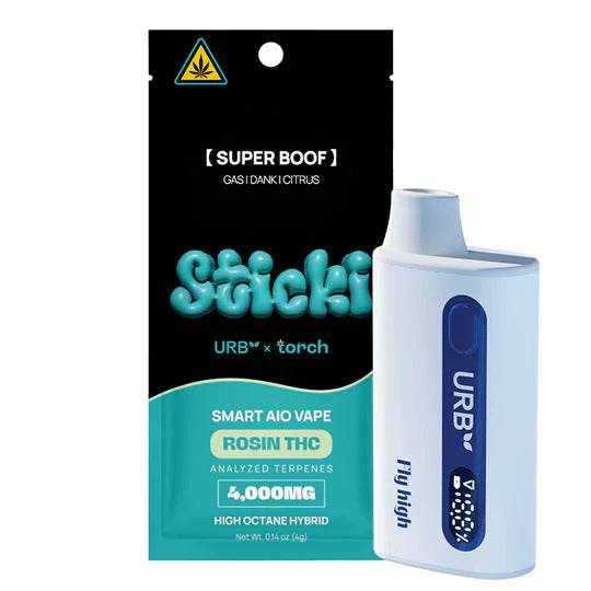 Sticki Smart AIO THC Rosin Vape 4G