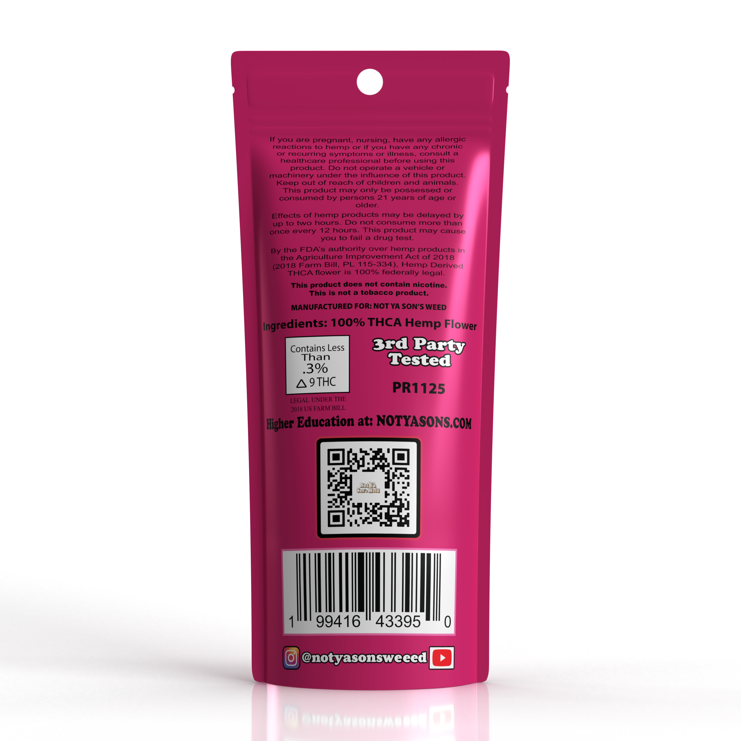 NYSW Watermelon Gelato Pre Roll – THCA 2 Pack - Triangle Hemp Wellness