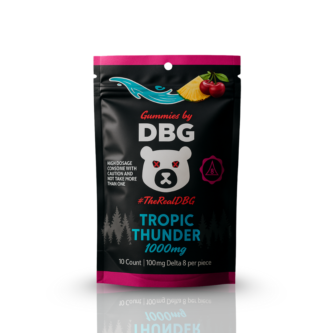 Death By Gummy Bears-1000mg/10 gummies per pack
