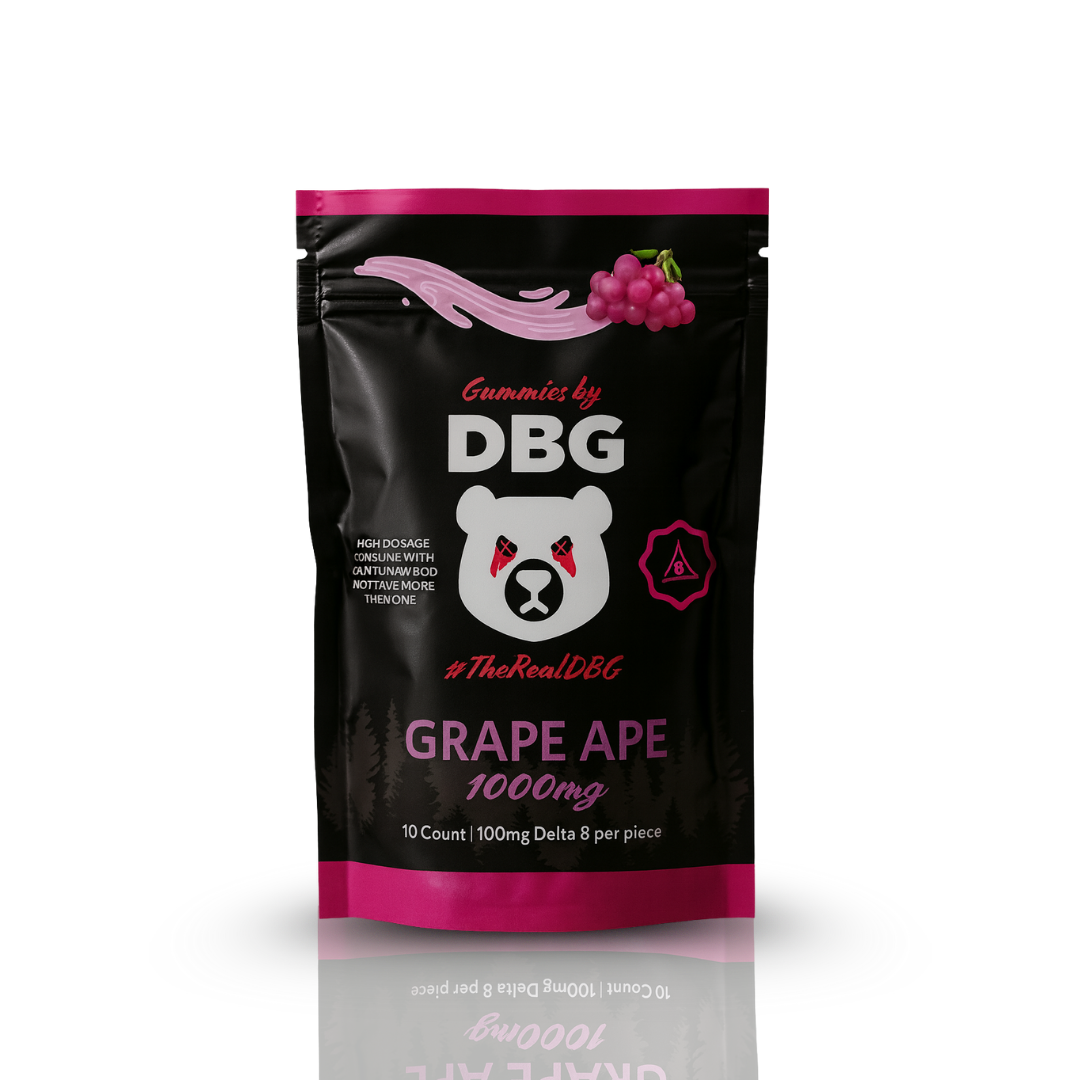 Death By Gummy Bears-1000mg/10 gummies per pack
