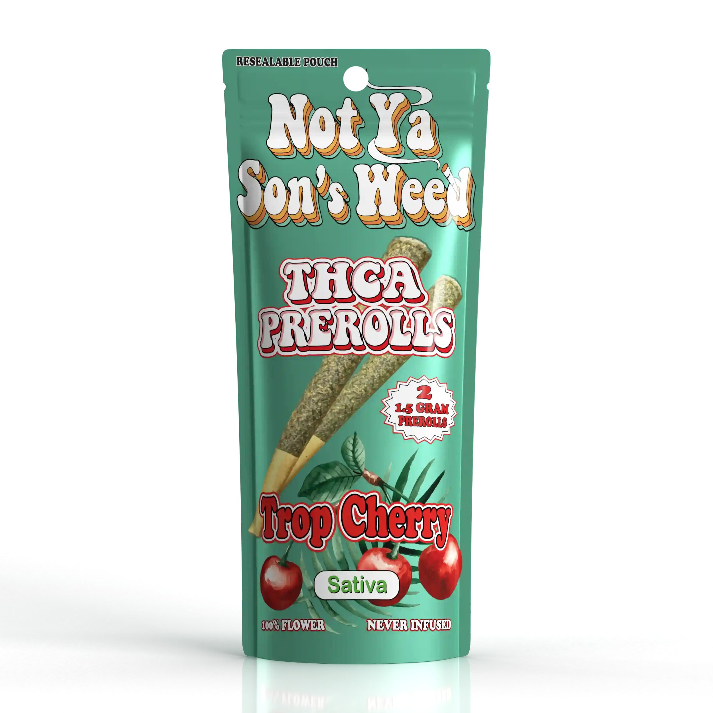 NYSW Tropical Cherry Pre Roll – THCA 2 Pack - Triangle Hemp Wellness