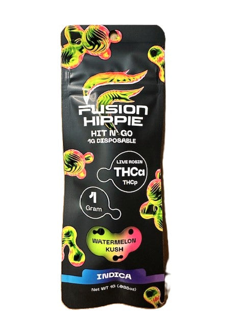 Fusion Hippie Hit N Go 1G THCP & THCA Disposable - 1g