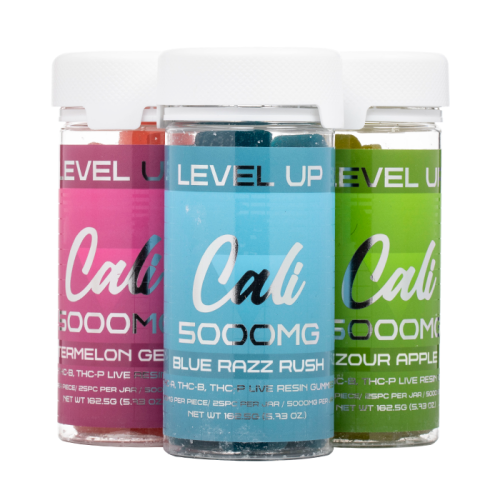 Cali Extrax-Level Up Blend-5000mg Gummies - Triangle Hemp Wellness