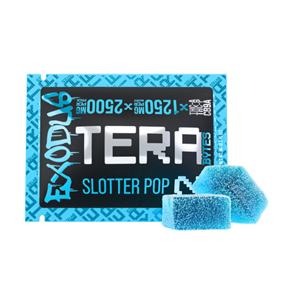 Exodus Tera Bytes Gummies | (2ct) 2500mg - Triangle Hemp Wellness