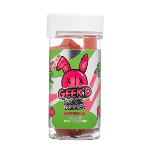 GEEK’D EXTRACTS – DELTA 8 + THCP GUMMIES 3500mg - Triangle Hemp Wellness
