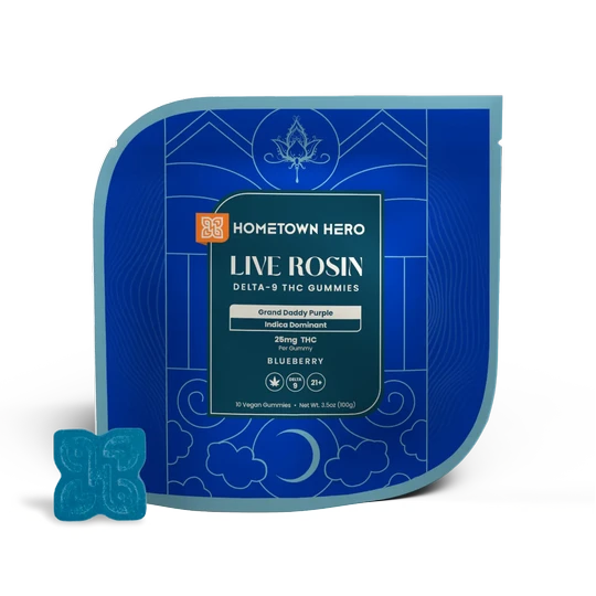 Delta-9 Live Rosin Gummies