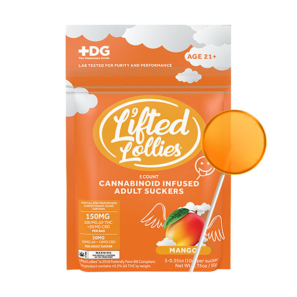 Lifted Lollies Infused Adult Suckers | (5ct) 150mg - Triangle Hemp Wellness