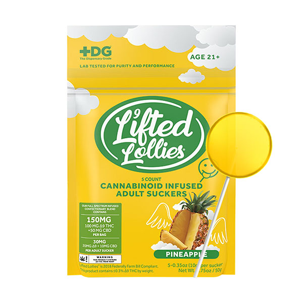 Lifted Lollies Infused Adult Suckers | (5ct) 150mg - Triangle Hemp Wellness