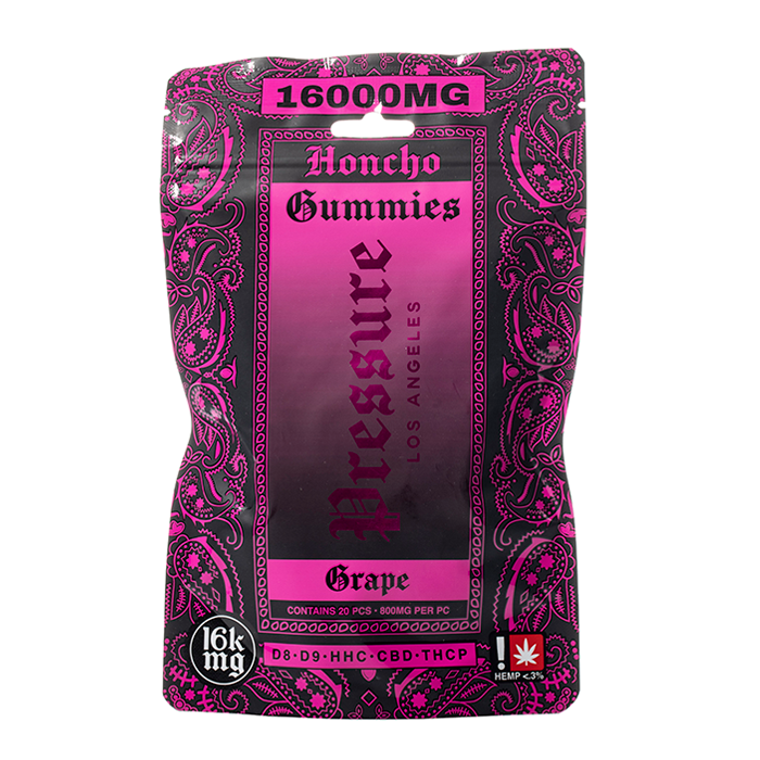 Pressure LA Honcho Gummies 16000mg - Triangle Hemp Wellness
