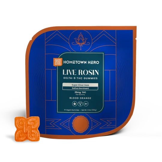 Delta-9 Live Rosin Gummies