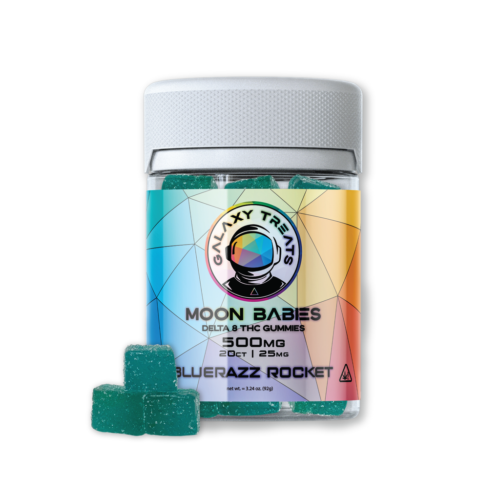 Delta 8 THC Gummies 500 mg - Galaxy Treats - Triangle Hemp Wellness