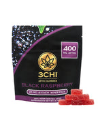 3CHI Delta 8 THC Gummies BLACK RASPBERRY - Triangle Hemp Wellness