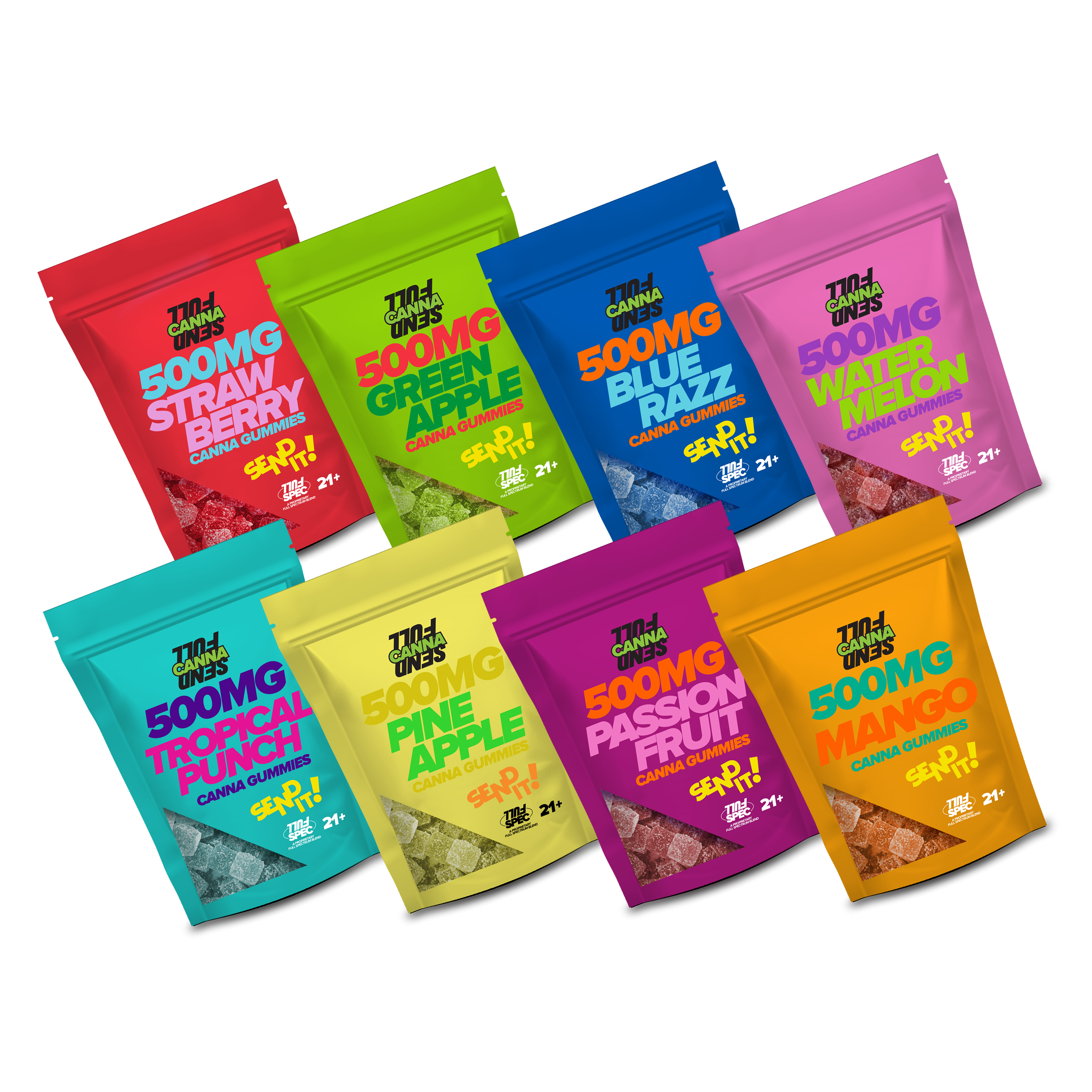 Fullsend Canna Gummies - Triangle Hemp Wellness