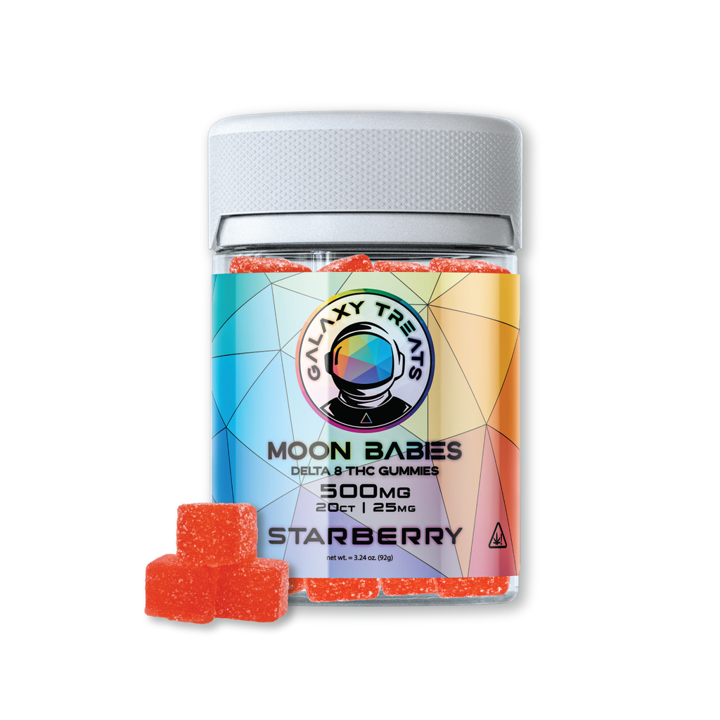 Delta 8 THC Gummies 500 mg - Galaxy Treats - Triangle Hemp Wellness