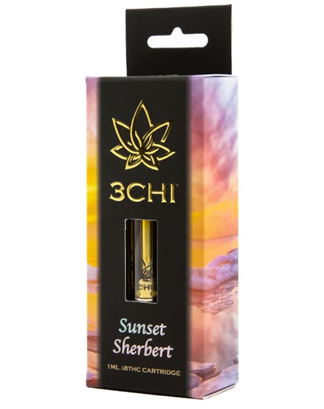 3CHI Delta 8 1 ML-Sunset Sherbet (CDT) - Triangle Hemp Wellness