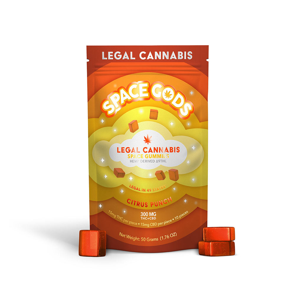 SPACE GOD’S DELTA 9 (LEGAL) 10PC PACKS - Triangle Hemp Wellness